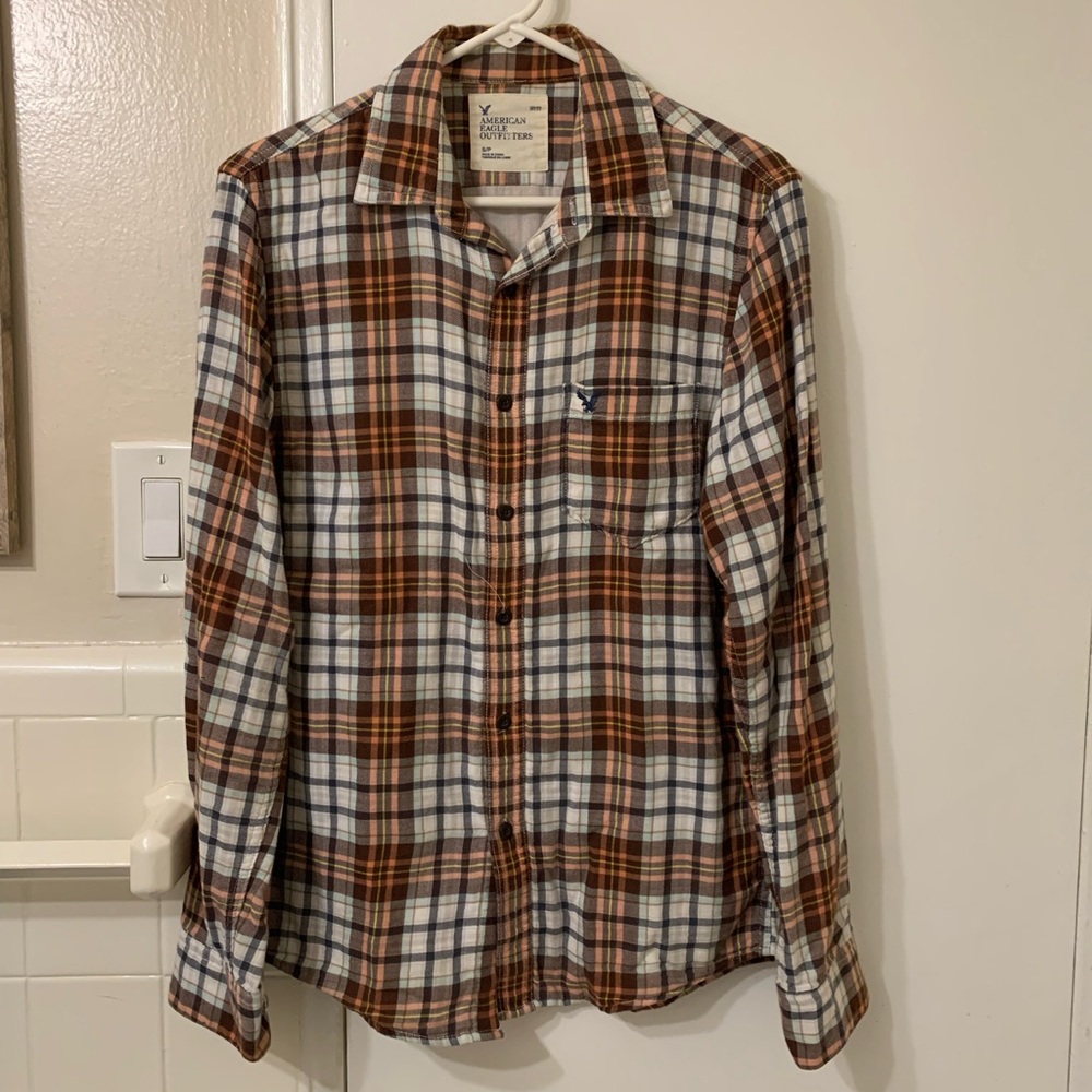 American Eagle flannel shirt men’s small